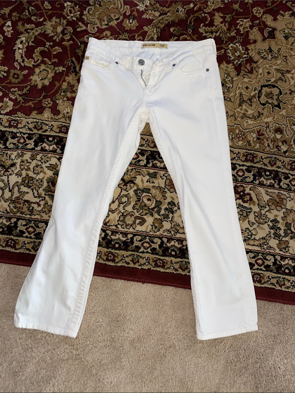 Big Star White Straight Leg Women’s Jeans